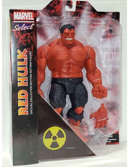 All New Red Hulk Action Figure Fig. 23 Cm Marvel Select
