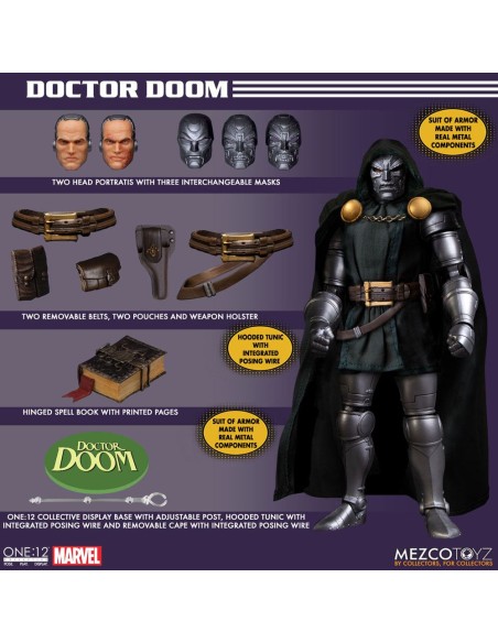 The One:12 Collective Marvel Doctor Doom 17cm