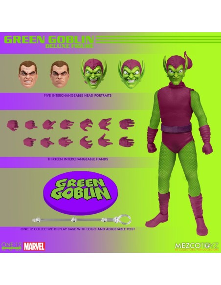 The One:12 Collective Marvel Green Goblin Deluxe Edition 17cm