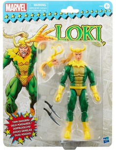 Loki Marvel Legends Retro Packaging 15 cm