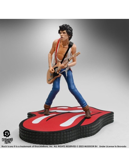 The Rolling Stones Rock Iconz Statue Keith Richards (Tattoo You Tour 1981) 22 cm