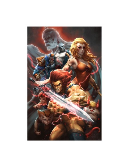 ThunderCats Art Print Thunder, Thunder, Thundercats! 41 x 61 cm - unframed  Sideshow Collectibles