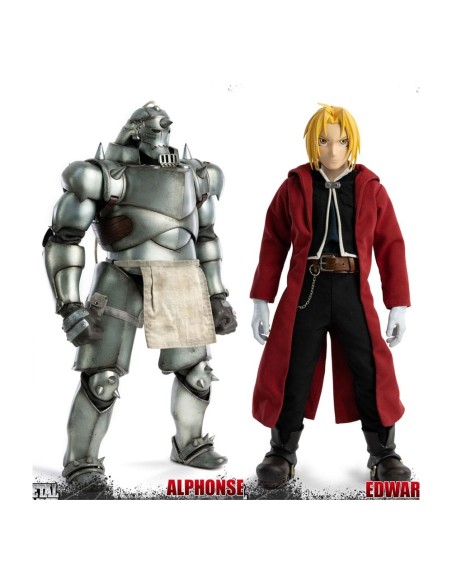Fullmetal Alchemist: Brotherhood Action Figures 1/6 Alphonse & Edward Elric Twin Pack