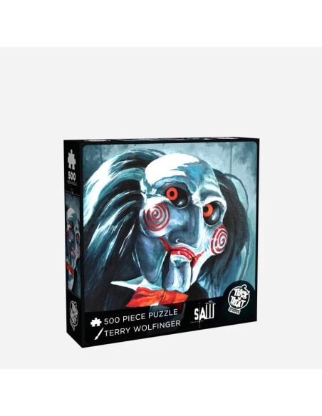 Saw Jigsaw Puzzle Billy the Puppet (500 pieces)  Trick or Treat Studios