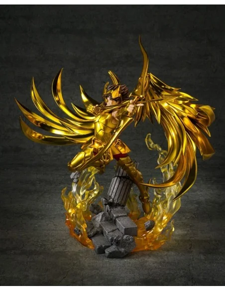 Figuarts Zero Metallic Touch Statue Sagittarius Seiya 25 cm