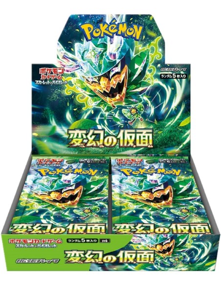 Pokemon Phantasm Mask of Change SV6 Box JAP  Pokémon Company International