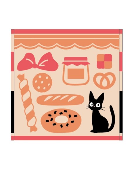 Kiki's Delivery Service Mini Towel Jiji's Bakery 25 x 25 cm  Marushin