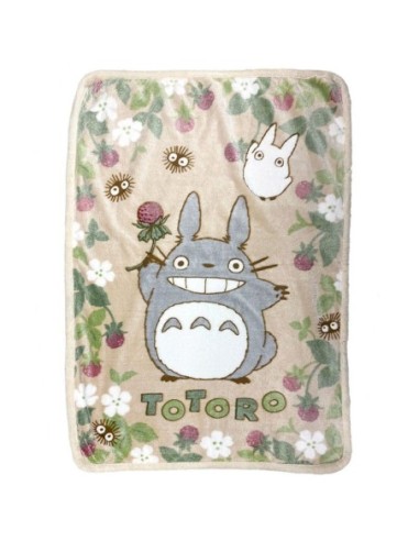 My Neighbor Totoro Fluffy blanket Totoro Rapsberry 100 x 140 cm  Marushin