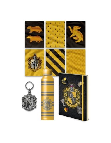 Harry Potter Premium Gift Set Colorful Crest Hufflepuff