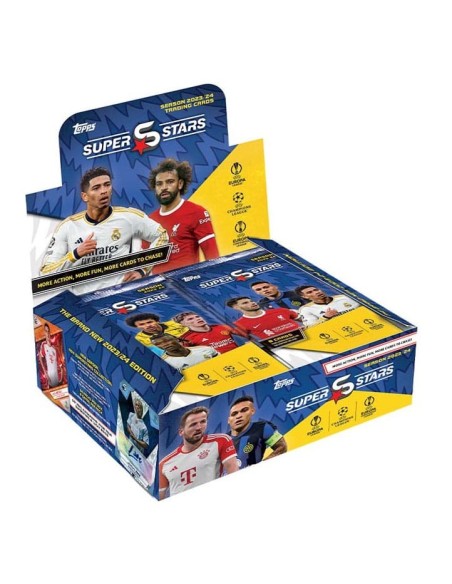 UEFA Champions League Super Stars 2023/24 Trading Cards Booster Display (24) *English Version*  Topps/Merlin