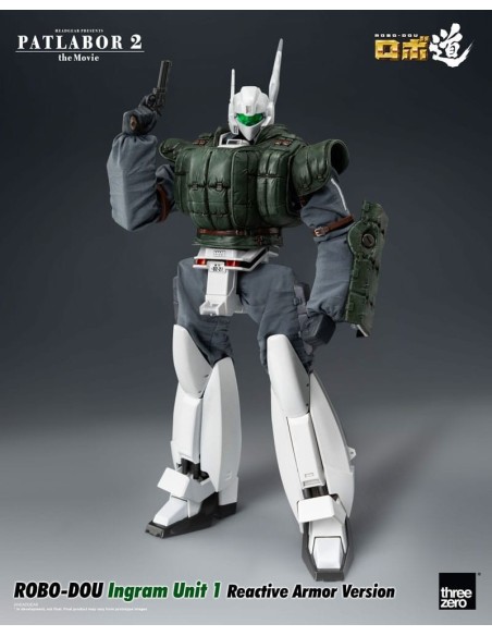 Patlabor 2: The Movie Robo-Dou Action Figure Ingram Unit 1 Reactive Armor Version 23 cm  Threezero