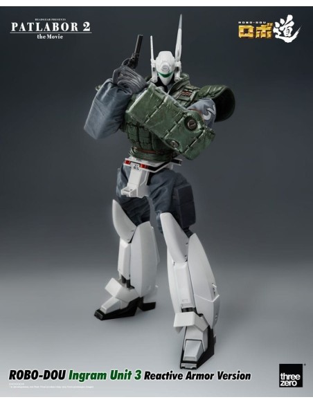 Patlabor 2: The Movie Robo-Dou Action Figure Ingram Unit 3 Reactive Armor Version 23 cm  Threezero