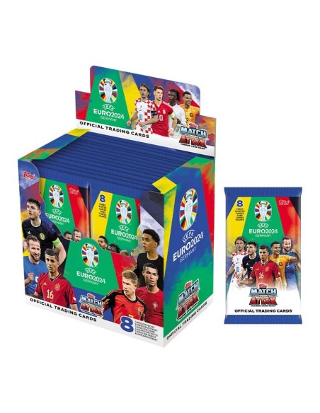 UEFA EURO 2024 Trading Cards Booster Display (36)  Topps/Merlin
