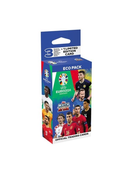 UEFA EURO 2024 Trading Cards Eco Pack  Topps/Merlin