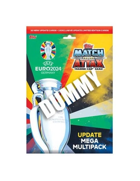 UEFA EURO 2024 Trading Cards Update Mega Multipack  Topps/Merlin