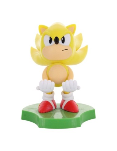 Sonic The Hedgehog Holdem Cable Guy Super Sonic 10 cm