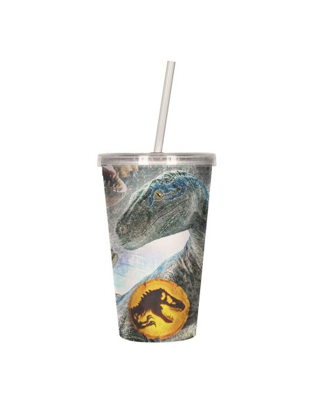 Jurassic World 3D Cup & Straw Biosync
