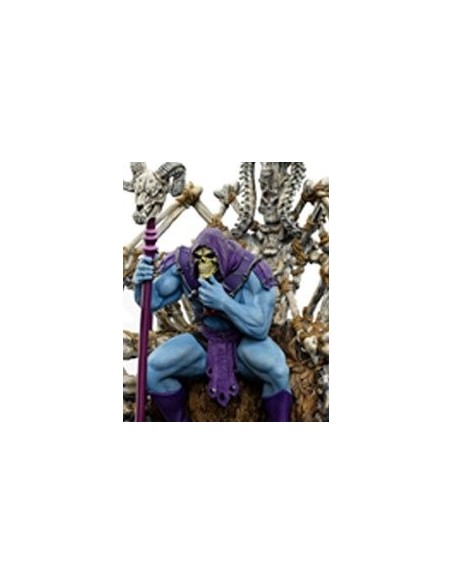 Masters of the Universe Art Scale Deluxe Statue 1/10 Skeletor on Throne Deluxe 29 cm - 1 - 