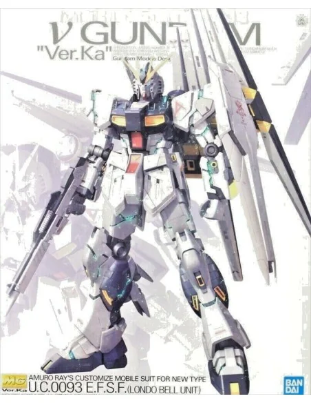Mg Gundam Nu Ver Ka Rx-93 1/100 Model Kit Master Grade