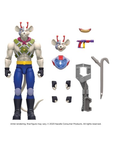 Biker Mice From Mars 3 Action Figures 17 cm