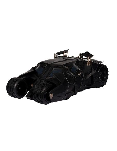 DC Multiverse Vehicle Tumbler with Lucuis Fox (The Dark Knight) (Gold Label)