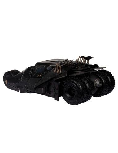 DC Multiverse Vehicle Tumbler with Lucuis Fox (The Dark Knight) (Gold Label)