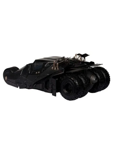 DC Multiverse Vehicle Tumbler with Lucuis Fox (The Dark Knight) (Gold Label)