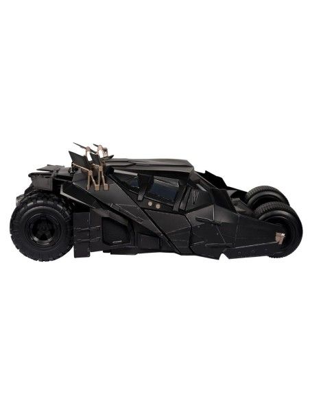 DC Multiverse Vehicle Tumbler with Lucuis Fox (The Dark Knight) (Gold Label)