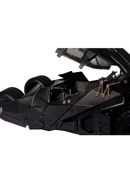 DC Multiverse Vehicle Tumbler with Lucuis Fox (The Dark Knight) (Gold Label)