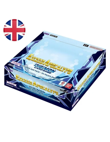 Box Digimon Card Game BT-15 Exceed Apocalypse