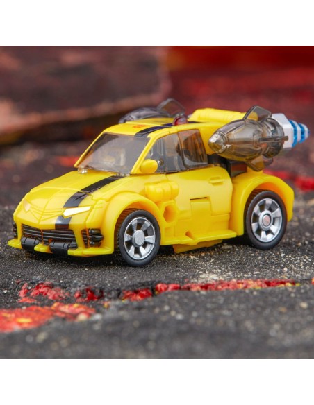 Transformers Generations Legacy United Deluxe Class Action Figure Animated Universe Bumblebee 14 cm