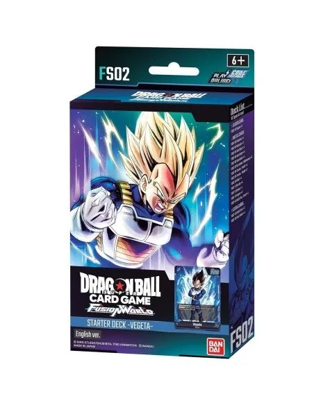 FS02 Starter Deck Vegeta Dragon Ball Super Fusion Eng