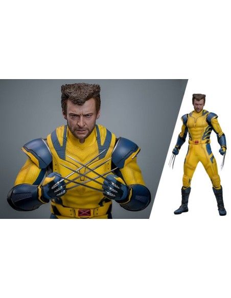Deadpool & Wolverine Movie Masterpiece Action Figure 1/6 Wolverine (Deluxe Version) 31 cm