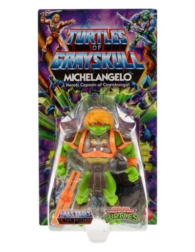 Masters x Turtles of Grayskull Michelangelo 14 cm