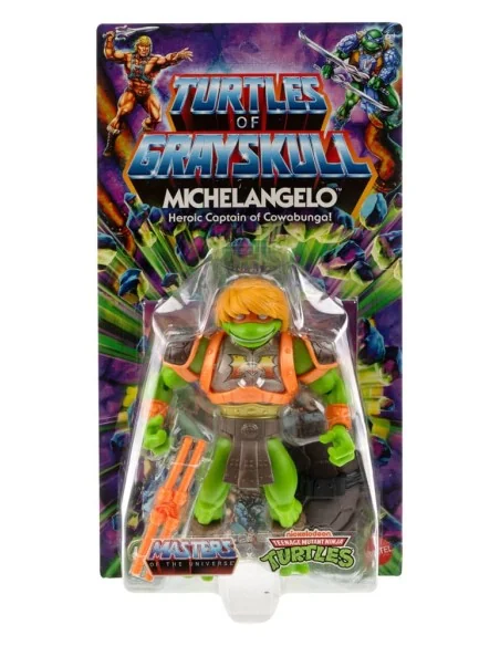 Masters x Turtles of Grayskull Michelangelo 14 cm