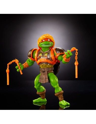 Masters x Turtles of Grayskull Michelangelo 14 cm