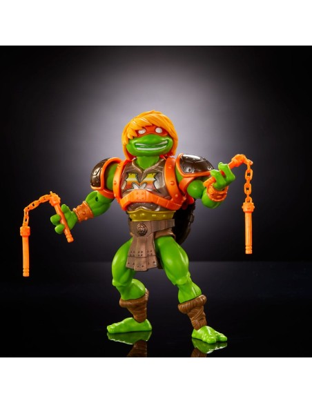 Masters x Turtles of Grayskull Michelangelo 14 cm