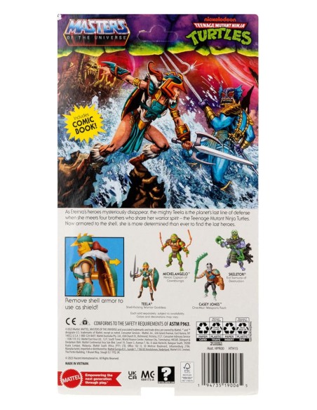 Masters X Turtles of Grayskull: Teela 14 cm