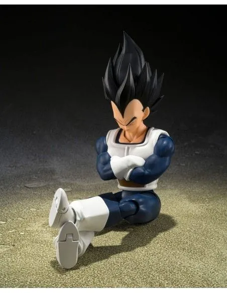 Dragon Ball S.H. Figuarts Vegeta Old Battle Clothes 14 cm