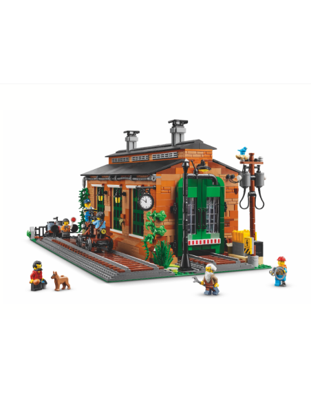 Lego Bricklink 910033 Old Train Engine Shed