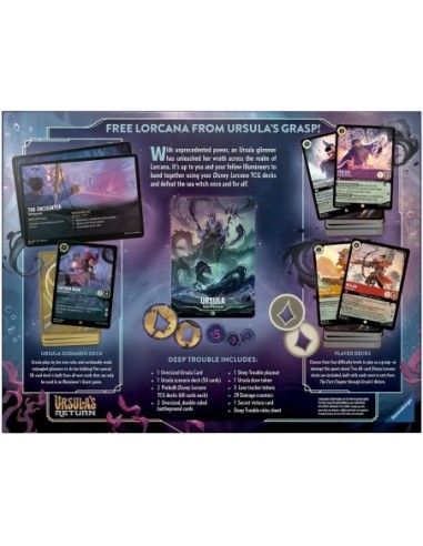Disney Lorcana TCG Ursula's Return Gift Set Illumineer's Quest: Deep Trouble ENG