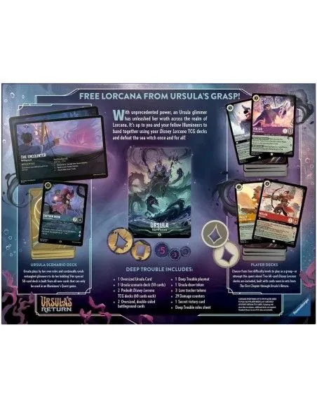 Disney Lorcana TCG Ursula's Return Gift Set Illumineer's Quest: Deep Trouble ENG