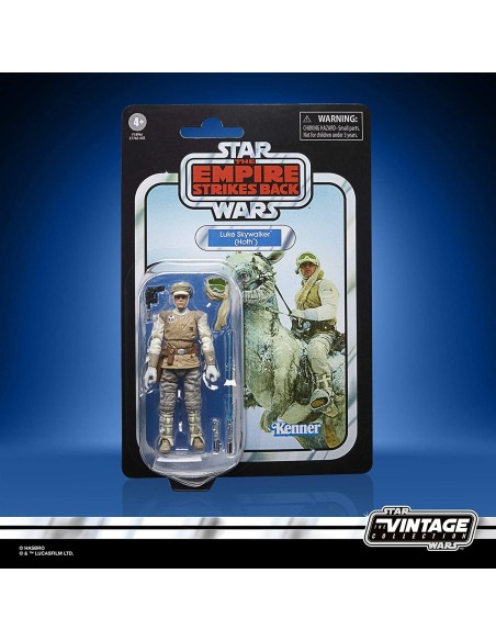 Hasbro Star Wars Vintage 10 Cm Luke Skywalker Hoth Empire Strikes Back - 1
