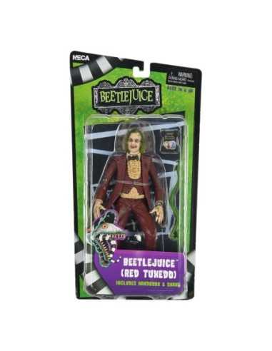 Beetlejuice 1988 Action Figure Beetlejuice Red Tuxedo 18 cm