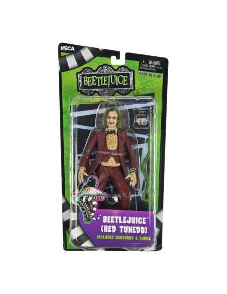 Beetlejuice 1988 Action Figure Beetlejuice Red Tuxedo 18 cm