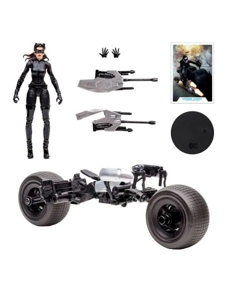 DC Batman Batpod with Catwoman The Dark Knight Rises 36cm