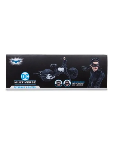 DC Batman Batpod with Catwoman The Dark Knight Rises 36cm
