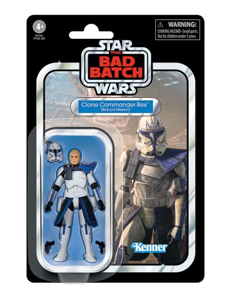 Star Wars The Bad Batch Vintage Clone Commander Rex Bracca Mission 10 cm
