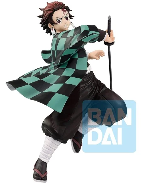 Banpresto Demon Slayer Kimetsu no Yaiba Ichibansho PVC Statue Tanjiro Kamado (Mugen Train) 18 cm - 1