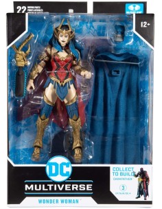 Dc Multiverse Build A Action Figure Wonder Woman 18 Cm - 2